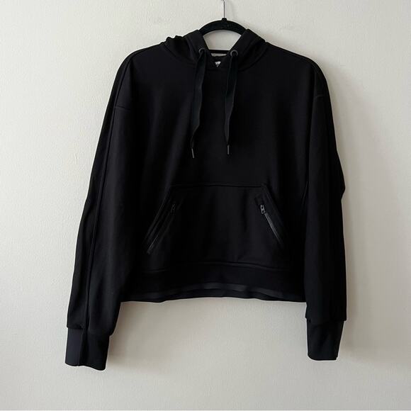 Athleta Recover Hoodie Sweatshirt in Black - Picture 3 of 10